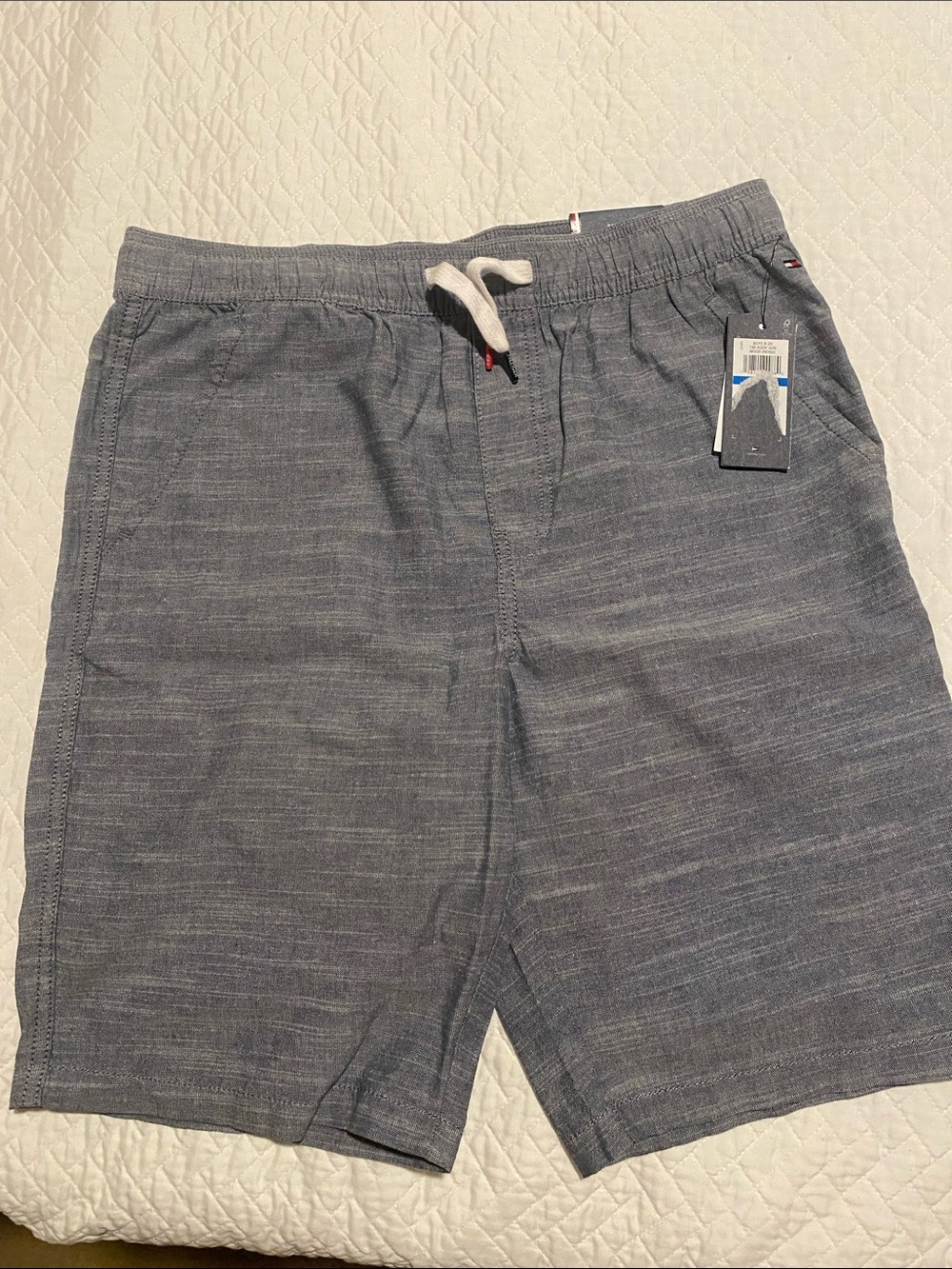 NWT Tommy Hilfiger  indigo Drawstring Shorts